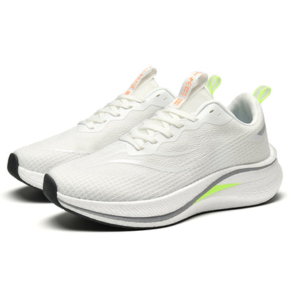 Custom Logo Carbon Plate Sports Running Shoes for Women - Soft Sole Warm Athletic Footwear