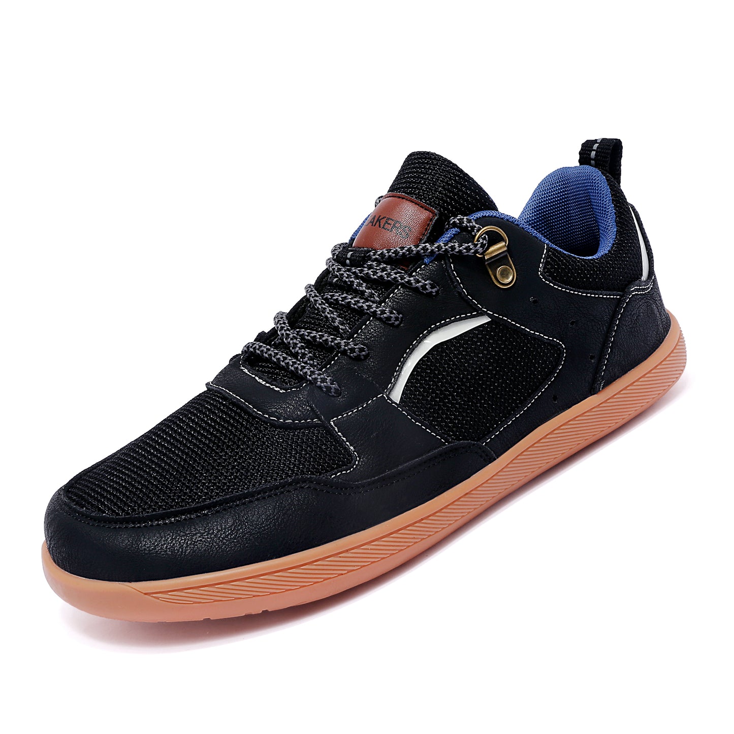Custom High Quality LOGO Design Barefoot Sneakers Men's Wide Toe Box Casual Fitness Walking Style Shoes