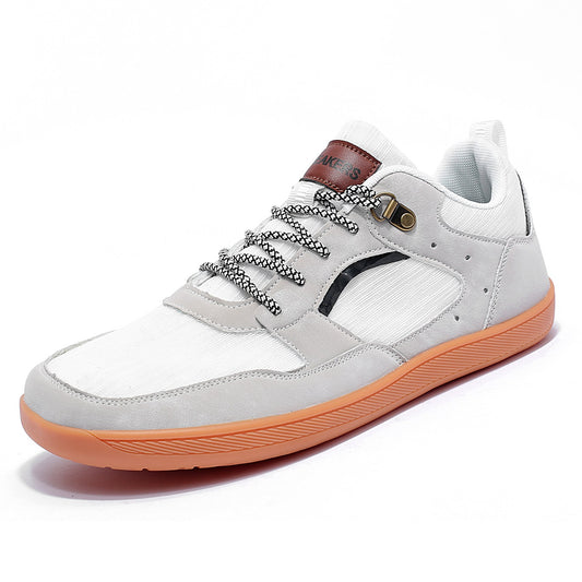 Custom High Quality LOGO Design Barefoot Sneakers Men's Wide Toe Box Casual Fitness Walking Style Shoes