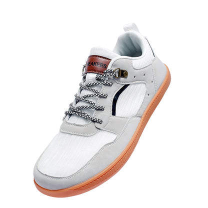 Custom High Quality LOGO Design Barefoot Sneakers Men's Wide Toe Box Casual Fitness Walking Style Shoes
