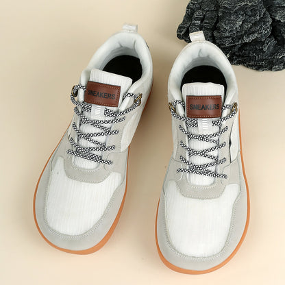 Custom High Quality LOGO Design Barefoot Sneakers Men's Wide Toe Box Casual Fitness Walking Style Shoes