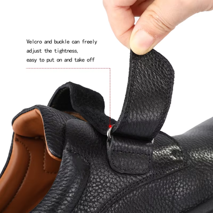 Breathable diabetic walking shoe with non-slip sole